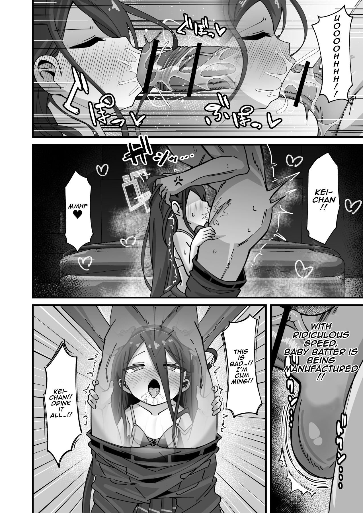 Hentai Manga Comic-A story about serious, wild, breeding sex with Arisu and Kei 3-Read-11